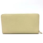 Celine Vintage Pre-owned Laeder plnbcker Beige, Dam