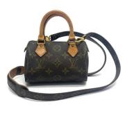 Louis Vuitton Vintage Pre-owned Tyg louis-vuitton-vskor Brown, Dam