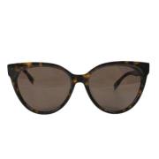 Fendi Vintage Pre-owned Tyg solglasgon Brown, Dam