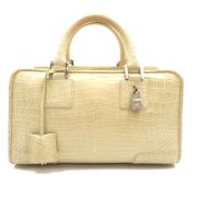 Loewe Pre-owned Pre-owned Tyg handvskor Beige, Dam