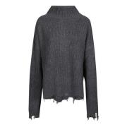 Hinnominate Mysig Turtle Neck Sweater Gray, Dam