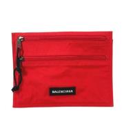 Balenciaga Vintage Pre-owned Tyg balenciaga-vskor Red, Dam