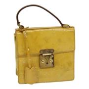 Louis Vuitton Vintage Pre-owned Laeder handvskor Yellow, Dam