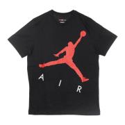 Jordan Air Hybrid Crew Herr T-shirt Svart/Röd Black, Herr