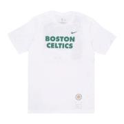 Nike Boston Celtics Basketball Tee White, Herr