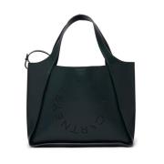 Stella McCartney Mörkgrön Eco-Läder Toteväska Green, Dam