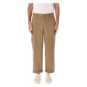 Golden Goose Beige Chino Skate Byxor Aw24 Beige, Herr