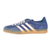 Adidas Originals Blå Gazelle Indoor Sneakers Kvinnor Blue, Dam