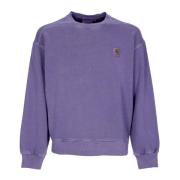 Carhartt Wip Lättvikts Crew Neck Sweatshirt Purple, Herr