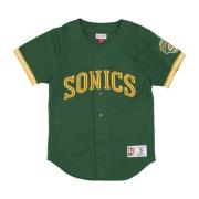 Mitchell & Ness Seattle Supersonics NBA Mesh Knapp Front Green, Herr