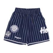 Mitchell & Ness Georgetown Hoyas Basketball Mesh Shorts Blue, Herr