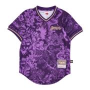 Mitchell & Ness NBA Kinesiskt Nyår Mesh Jacka Purple, Herr