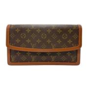 Louis Vuitton Vintage Pre-owned Tyg louis-vuitton-vskor Brown, Herr