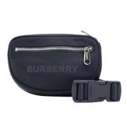 Burberry Vintage Pre-owned Tyg crossbodyvskor Black, Dam