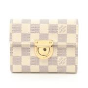 Louis Vuitton Vintage Pre-owned Belagd canvas plnbcker White, Dam