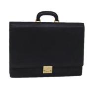 Salvatore Ferragamo Pre-owned Pre-owned Laeder handvskor Black, Dam