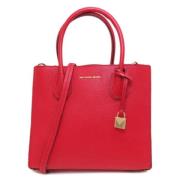 Michael Kors Pre-owned Pre-owned Laeder handvskor Red, Dam