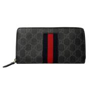 Gucci Vintage Pre-owned Laeder plnbcker Black, Dam