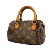 Louis Vuitton Vintage Pre-owned Tyg louis-vuitton-vskor Brown, Dam