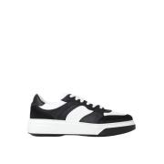 Dsquared2 Stiliga Lace-Up Låga Sneakers Black, Herr