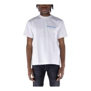 Sunflower Logo Tee Master Style T-Shirt White, Herr