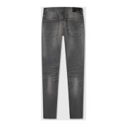 Pure Path Denim Mid Grey Jeans Gray, Herr