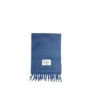 Acne Studios Ullsjaal med fransar Blue, Dam