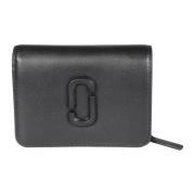 Marc Jacobs Stilren Mini Plånbok Black, Dam