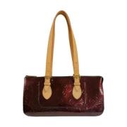 Louis Vuitton Vintage Pre-owned Tyg louis-vuitton-vskor Red, Dam