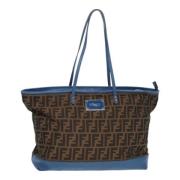 Fendi Vintage Pre-owned Canvas totevskor Brown, Dam