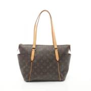 Louis Vuitton Vintage Pre-owned Tyg louis-vuitton-vskor Brown, Dam