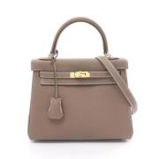 Hermès Vintage Pre-owned Laeder handvskor Brown, Dam