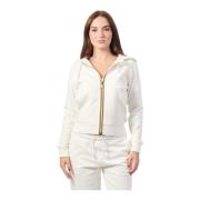 K-Way Vit Fleece Sportig Jacka Deline White, Dam