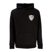 New Era NBA Lag Logo Hoodie Svart/Vit Black, Herr