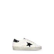 Golden Goose Vita Lädersneakers med Ikonisk Stjärna White, Dam