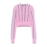 Jacquemus Rosa Spiaggia Cardigan Tröja Pink, Dam