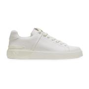 Balmain B-Court tränare i kalvskinn White, Dam