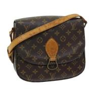 Louis Vuitton Vintage Pre-owned Canvas louis-vuitton-vskor Brown, Dam