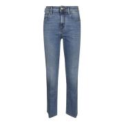 Jacob Cohën Slim-Fit Kate Crop Jeans Blue, Dam