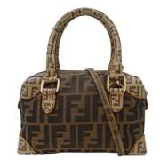 Fendi Vintage Pre-owned Canvas fendi-vskor Brown, Dam