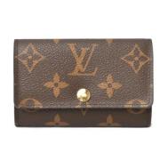 Louis Vuitton Vintage Pre-owned Canvas nyckelhllare Brown, Dam