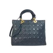 Dior Vintage Pre-owned Laeder dior-vskor Black, Dam