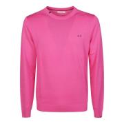 Sun68 Grundläggande Crewneck Tröja Pink, Herr