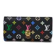 Louis Vuitton Vintage Pre-owned Tyg nyckelhllare Black, Dam