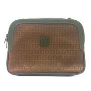 Fendi Vintage Pre-owned Tyg fendi-vskor Brown, Dam