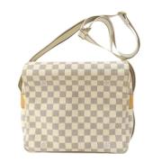 Louis Vuitton Vintage Pre-owned Canvas louis-vuitton-vskor White, Dam