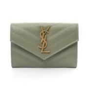 Yves Saint Laurent Vintage Pre-owned Tyg plnbcker Green, Dam