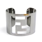 Fendi Vintage Pre-owned Metall armband Gray, Dam