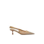 Jimmy Choo Klackskor Amel Beige, Dam