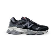 New Balance Grå Snörskor i Gummi Sneakers Gray, Herr